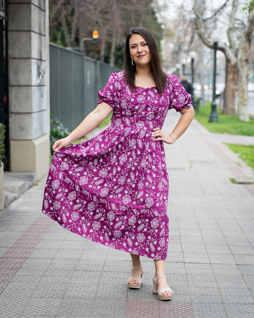 Vestido Bra3 Bordado F Lila G1/2