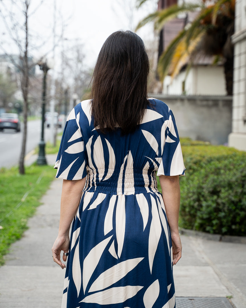 Maxivestido Bra3 Abs AZ G1/2