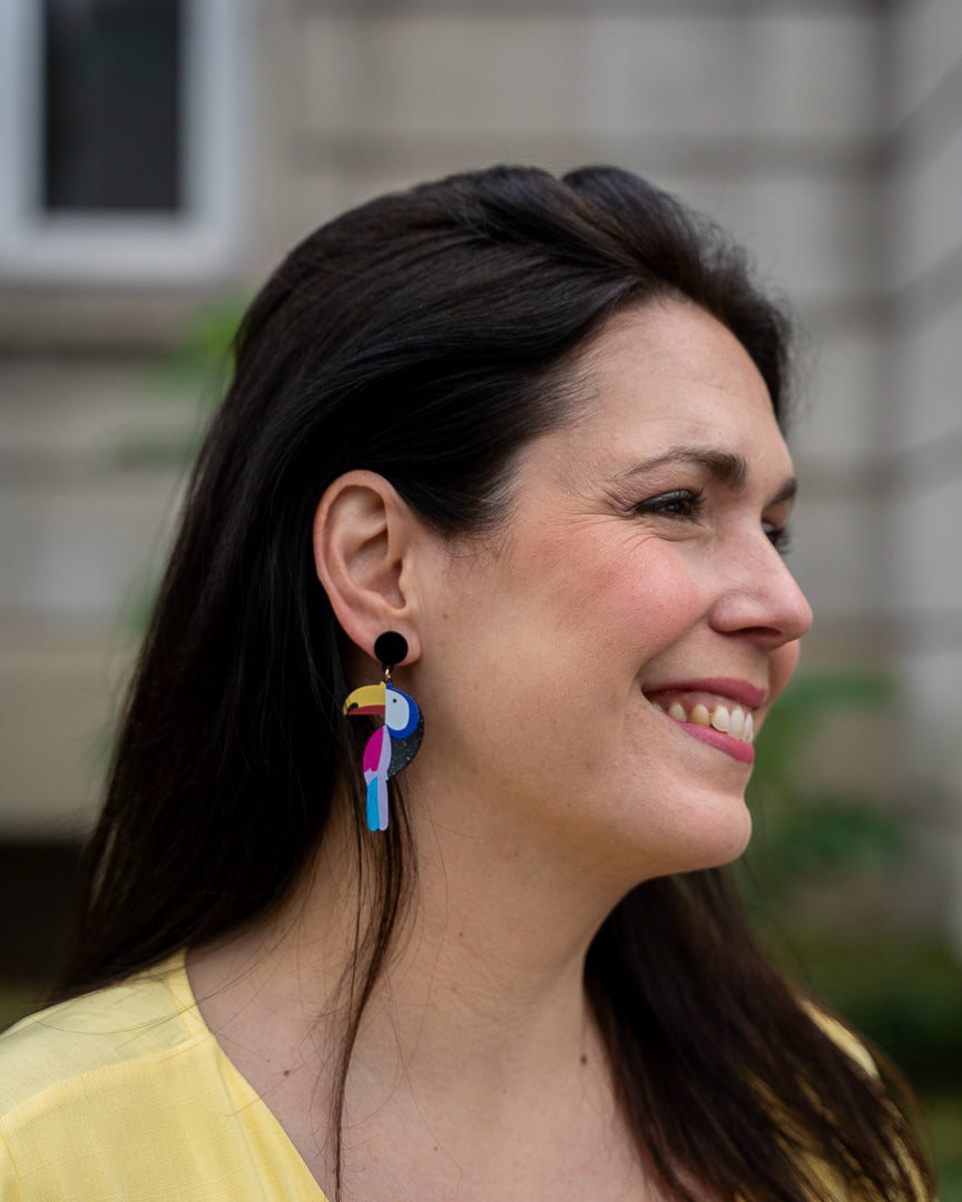 Vestido Bra3 Amarillo Botones