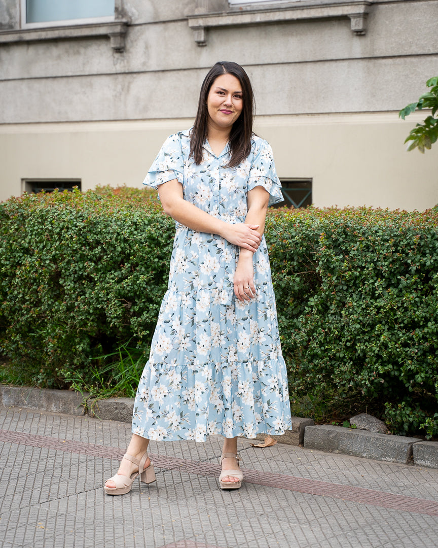 Maxivestido Bra3 Celeste FB