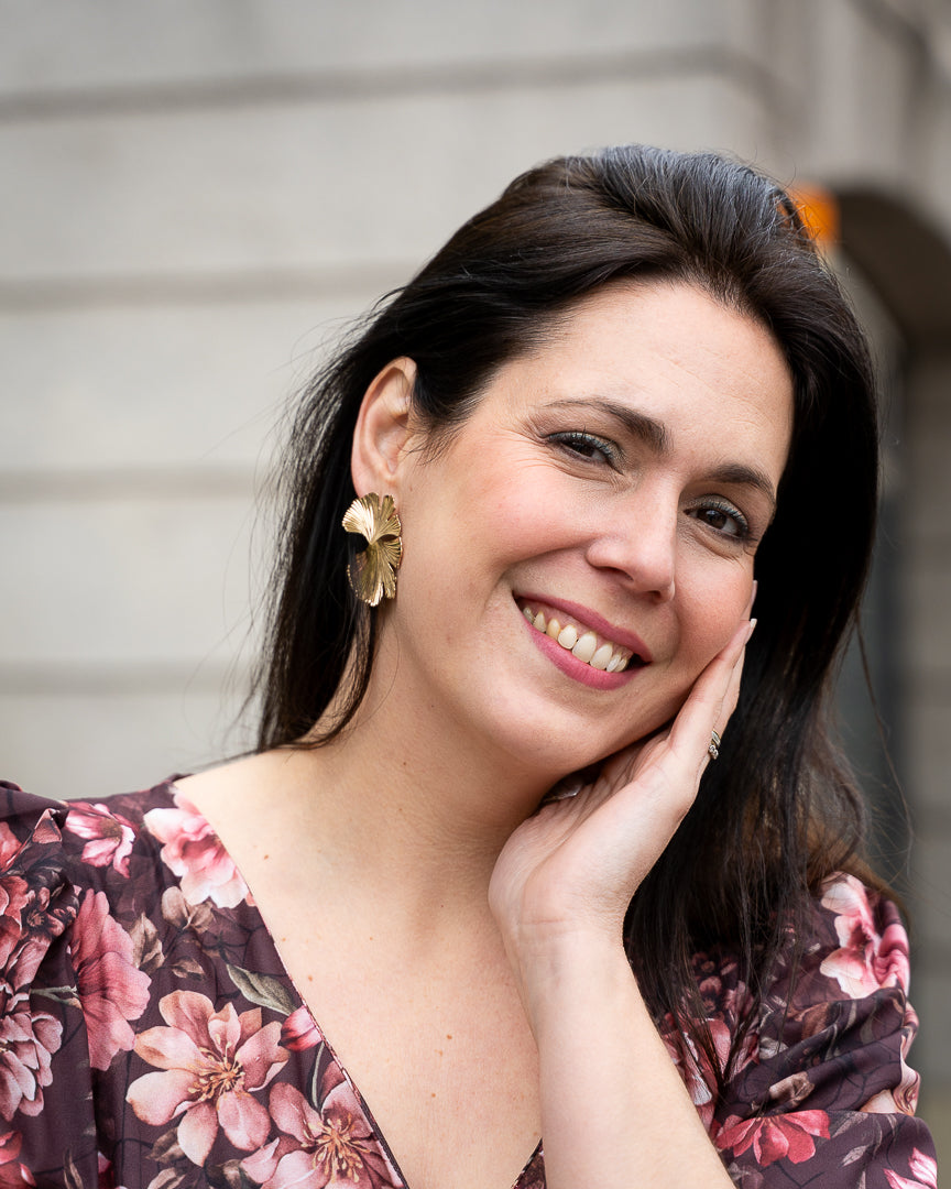 Maxivestido Bra3 Flores Cafe