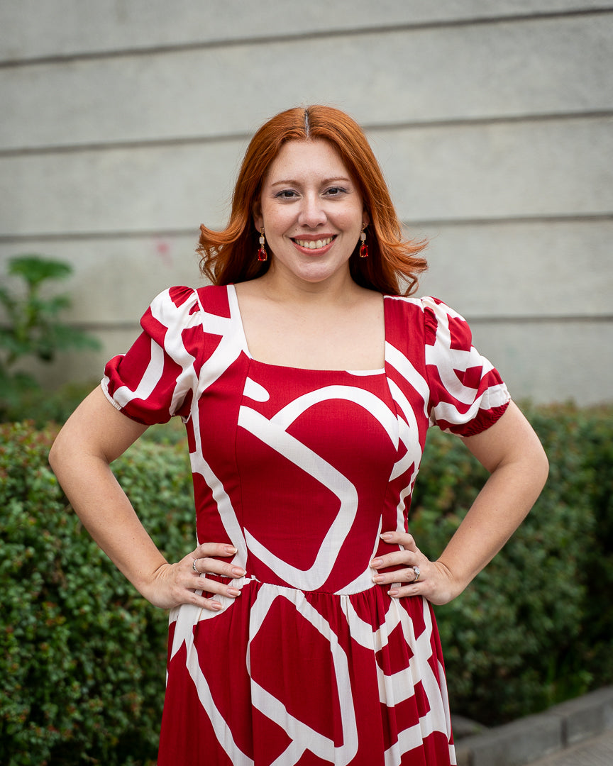 Vestido Bra3 ABS Rojo