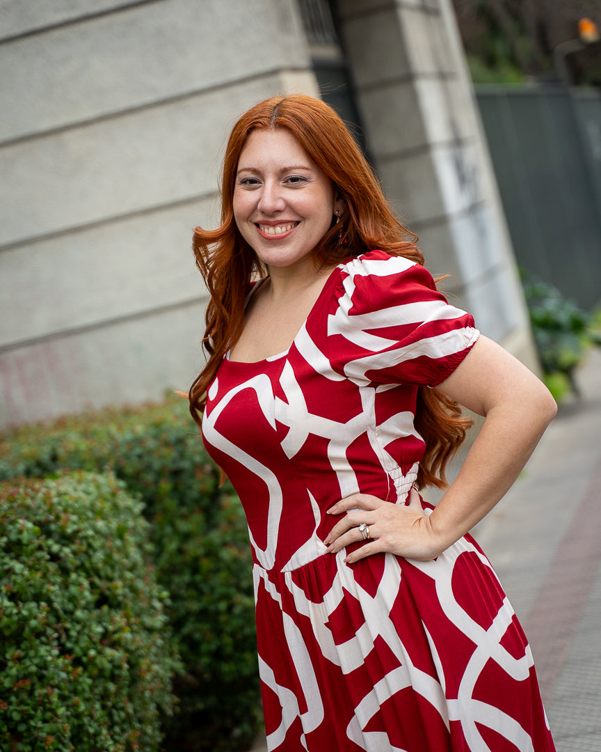 Vestido Bra3 ABS Rojo