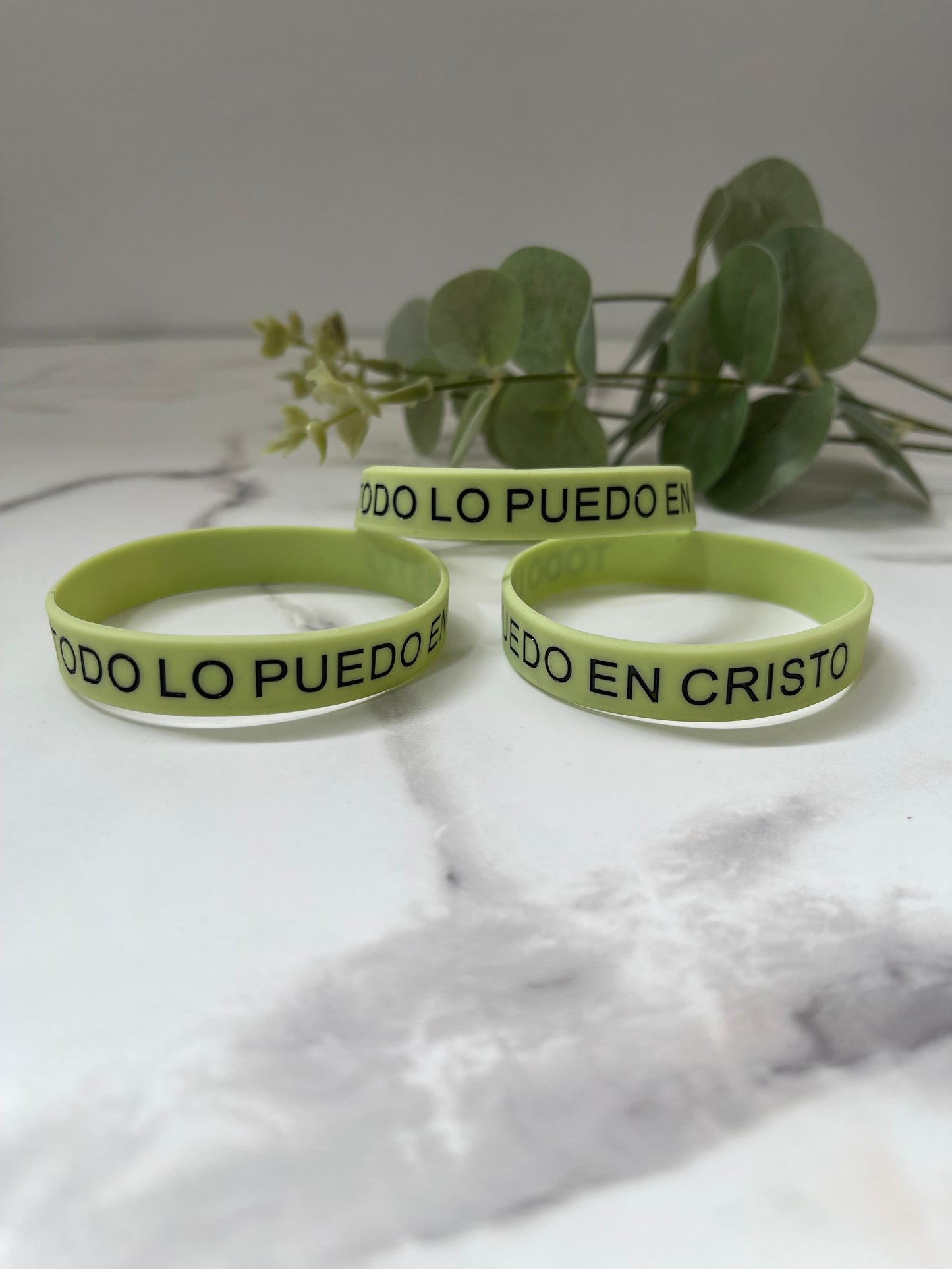 Pulsera Silicona Todo Lo Puedo En Cristo