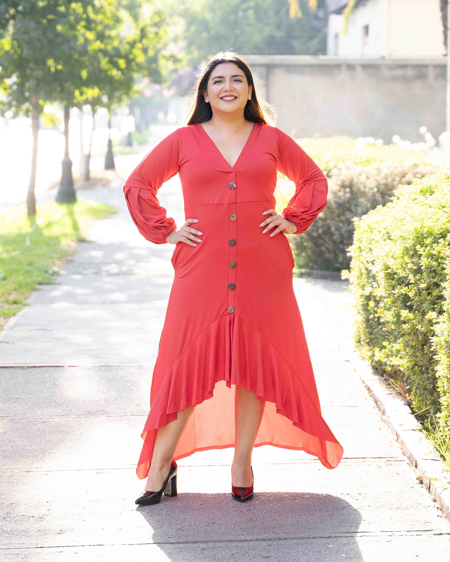 Vestido Rojo Vuelos