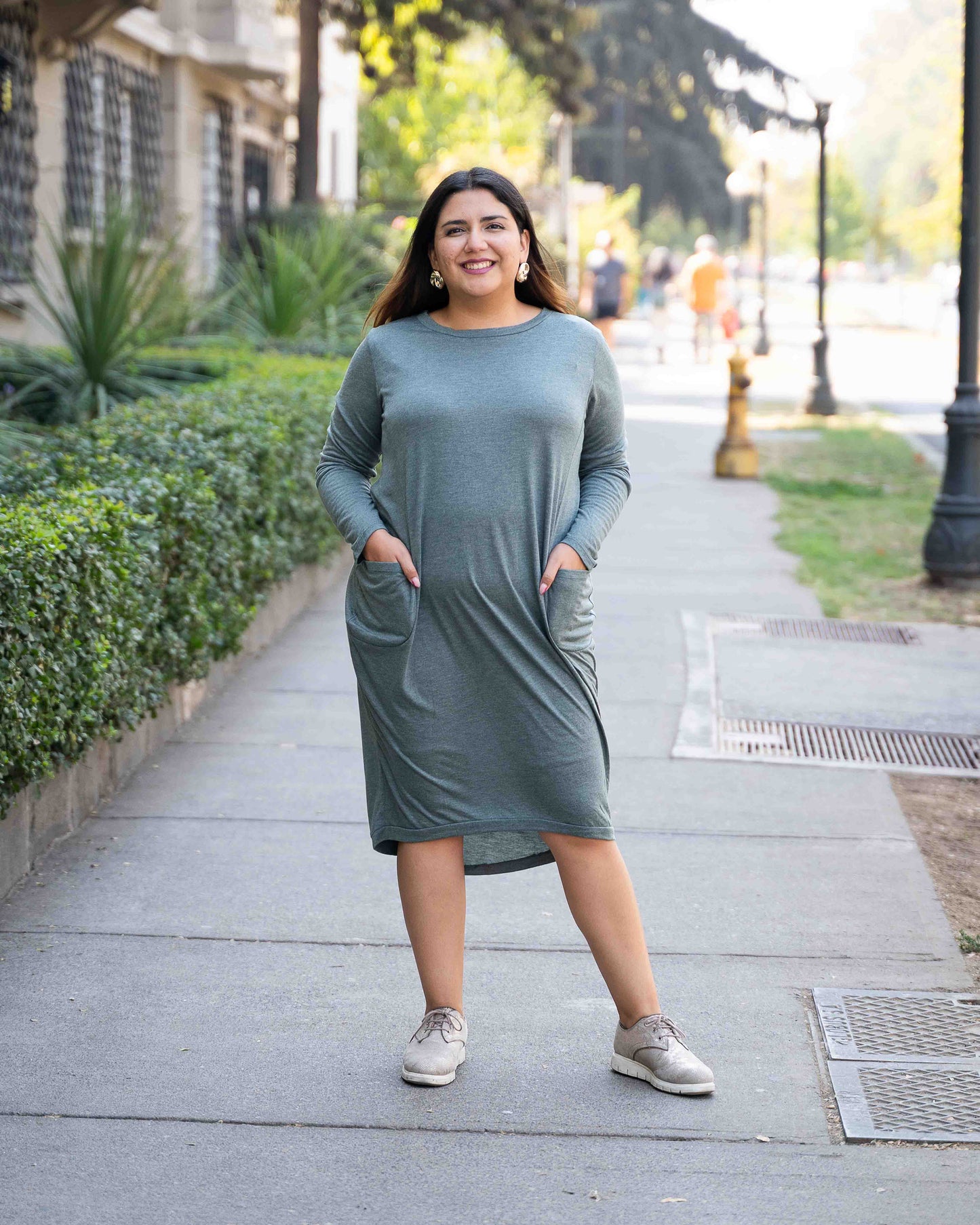 Vestido Modal Verde