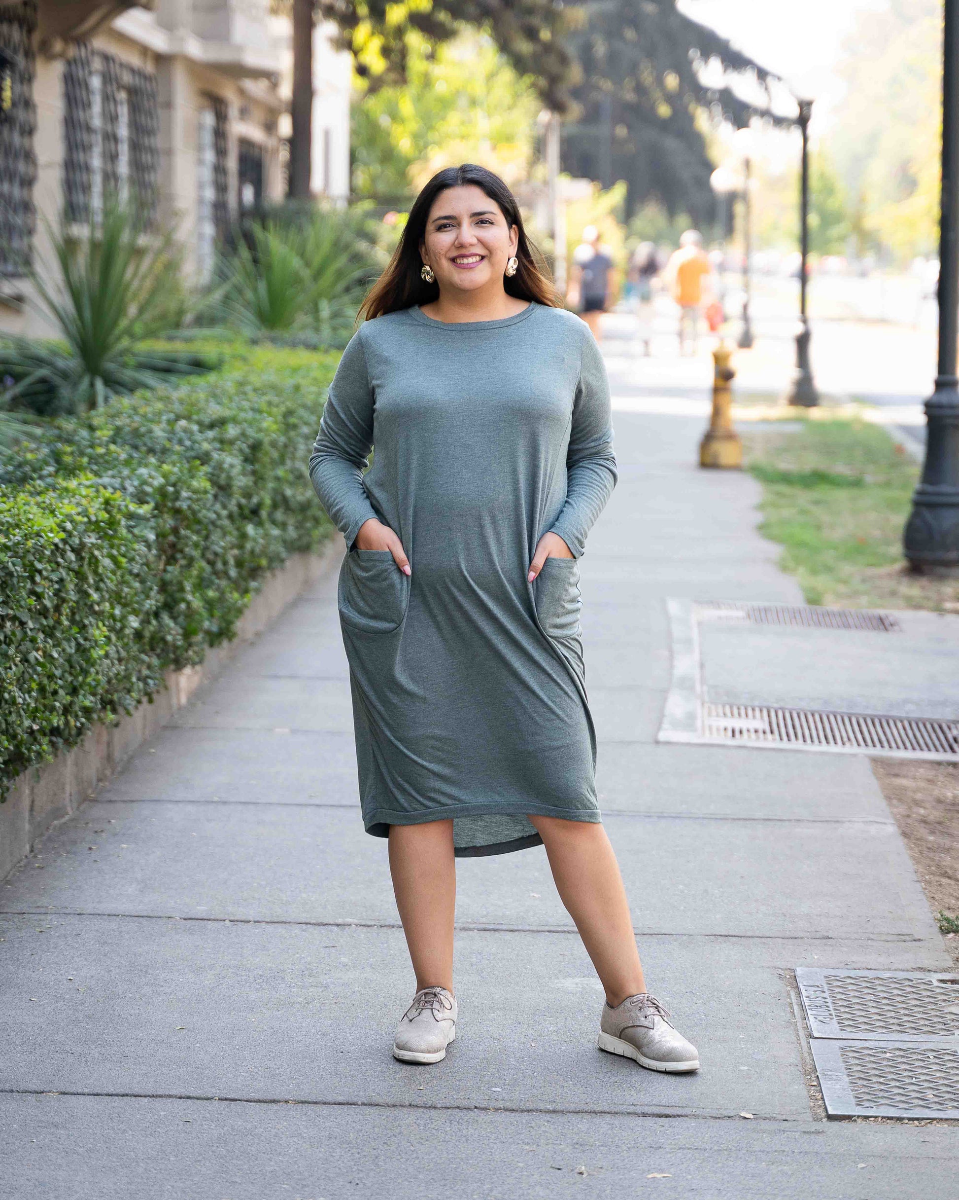 Vestido Modal Verde