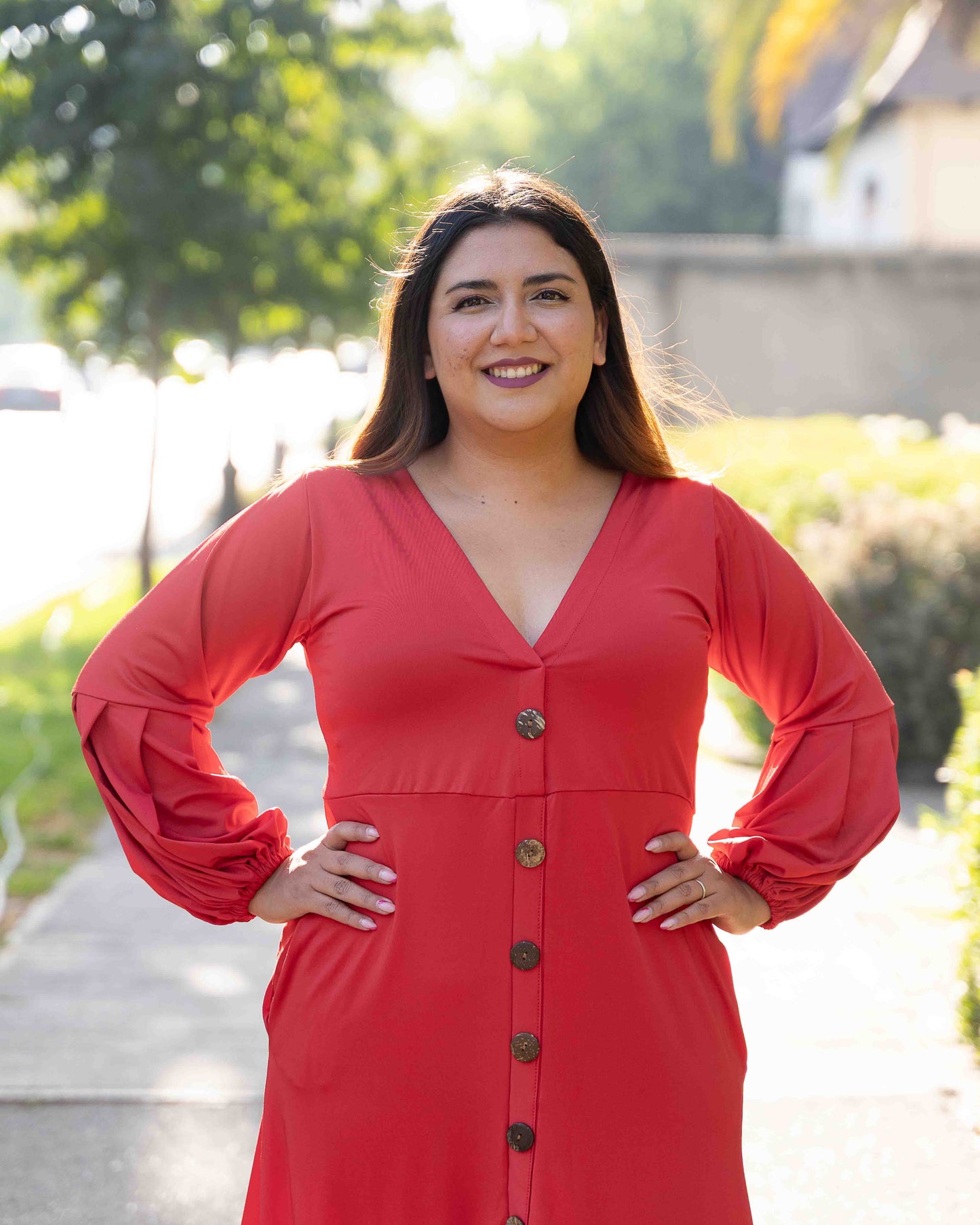 Vestido Rojo Vuelos