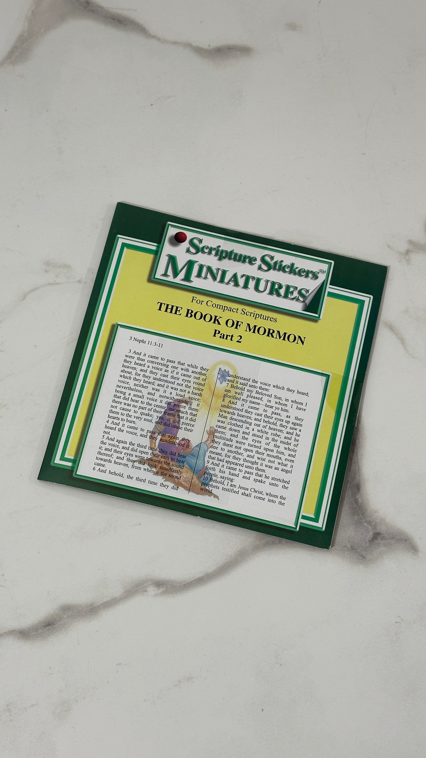 Sticker de las Escrituras - Libro de Mormon Mini