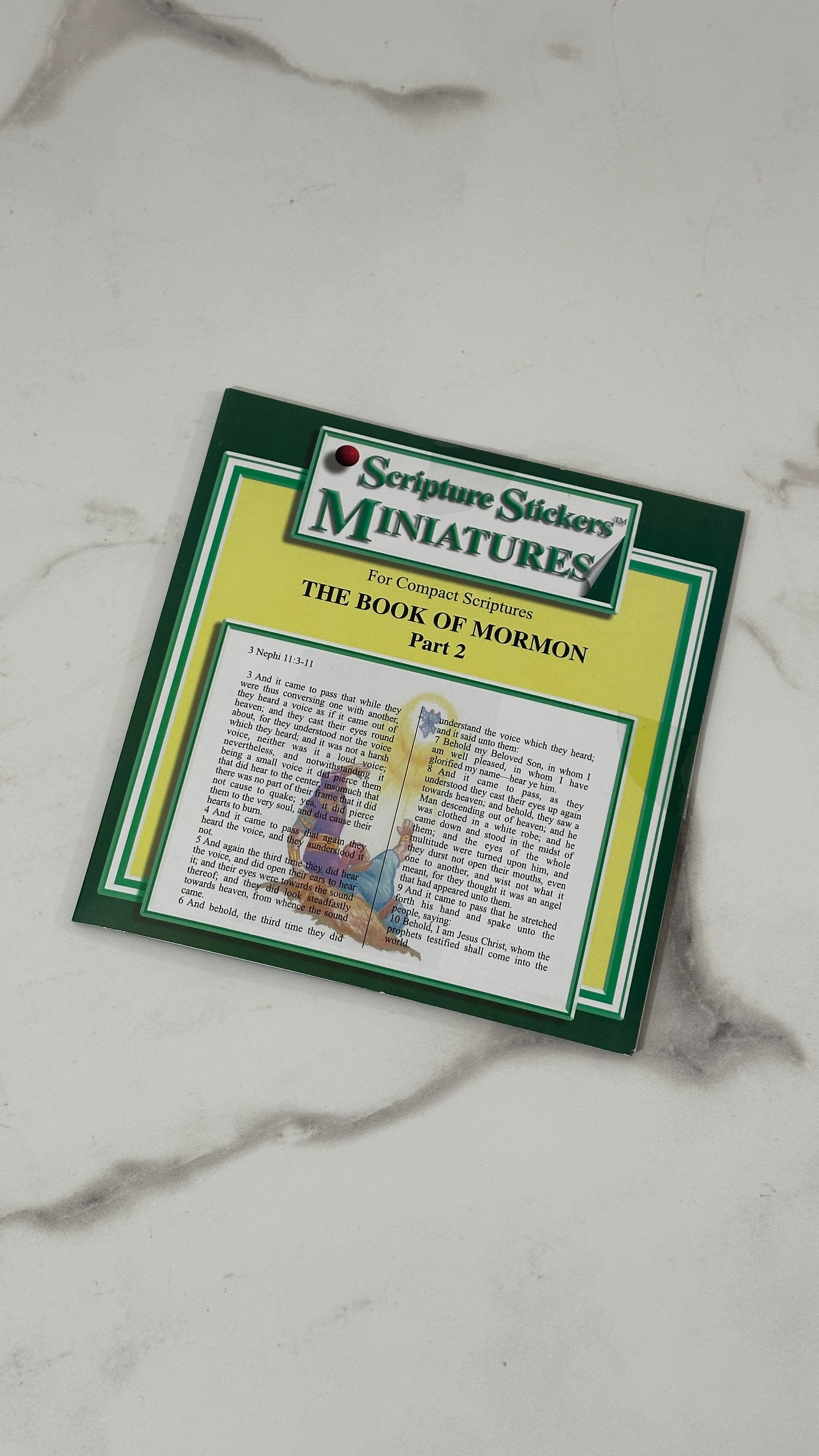 Sticker de las Escrituras - Libro de Mormon Mini