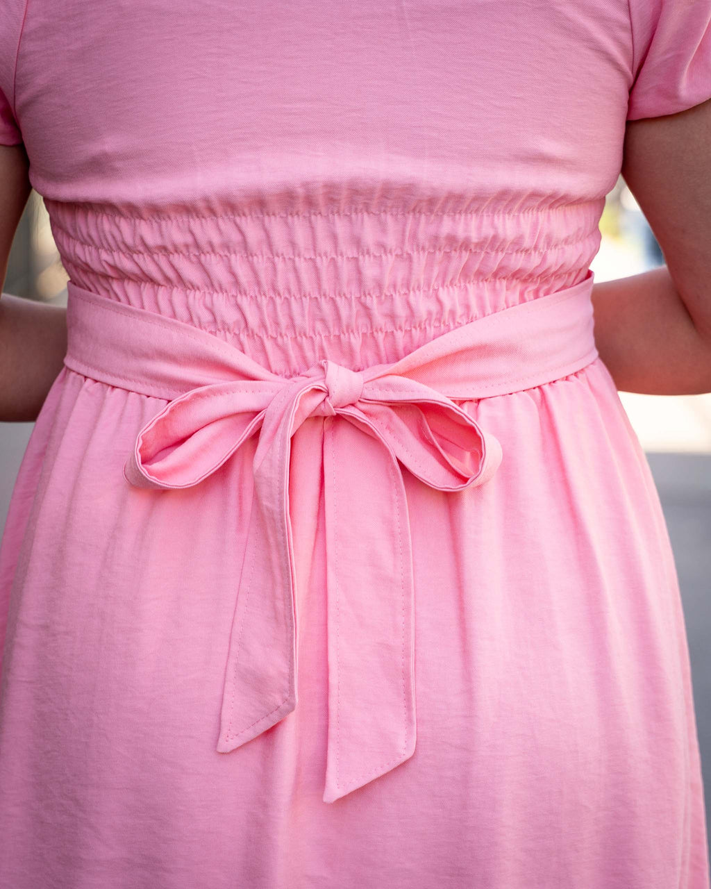 Vestido Bra4 Rosado Lino