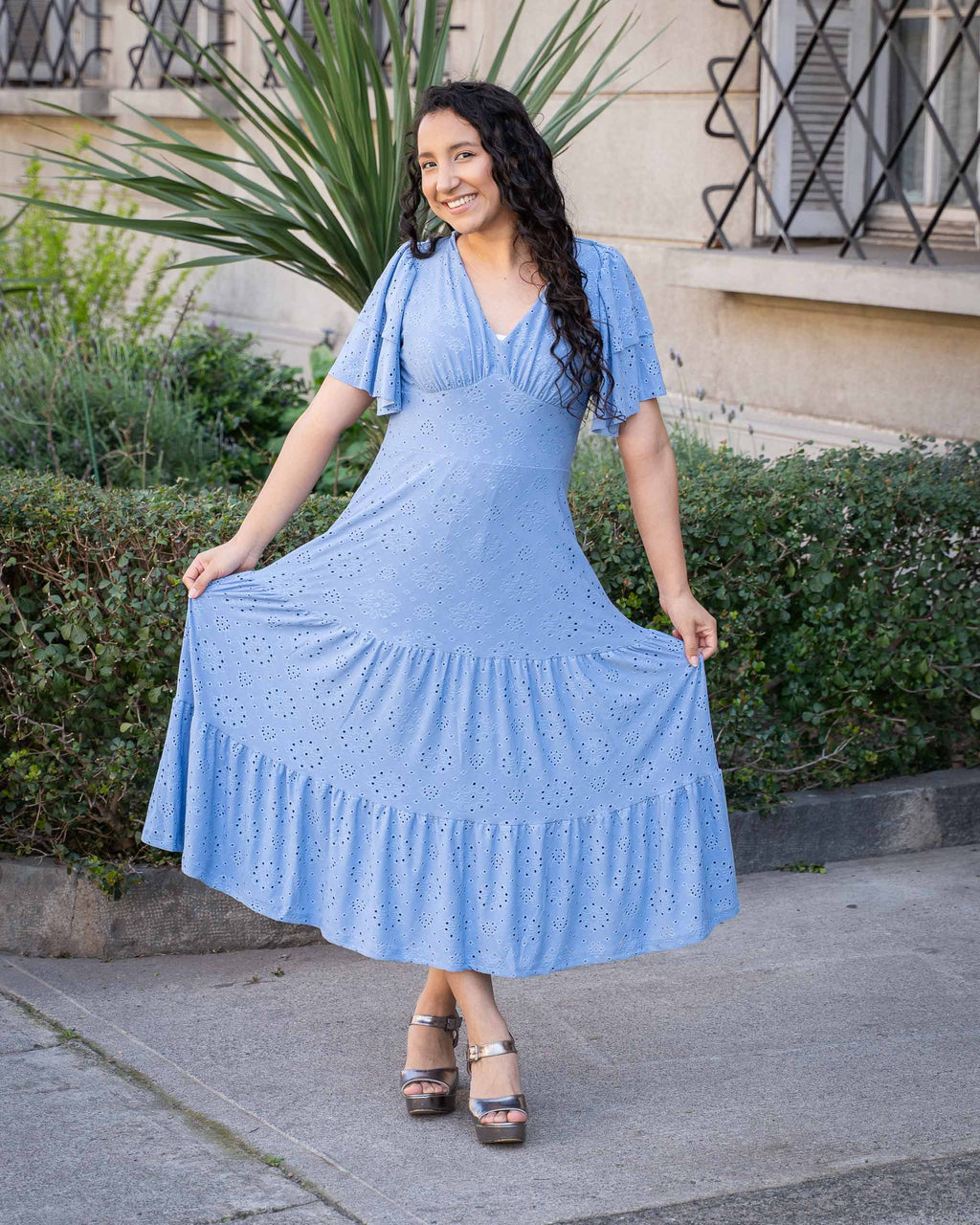 Vestido Bra4 Azul POL