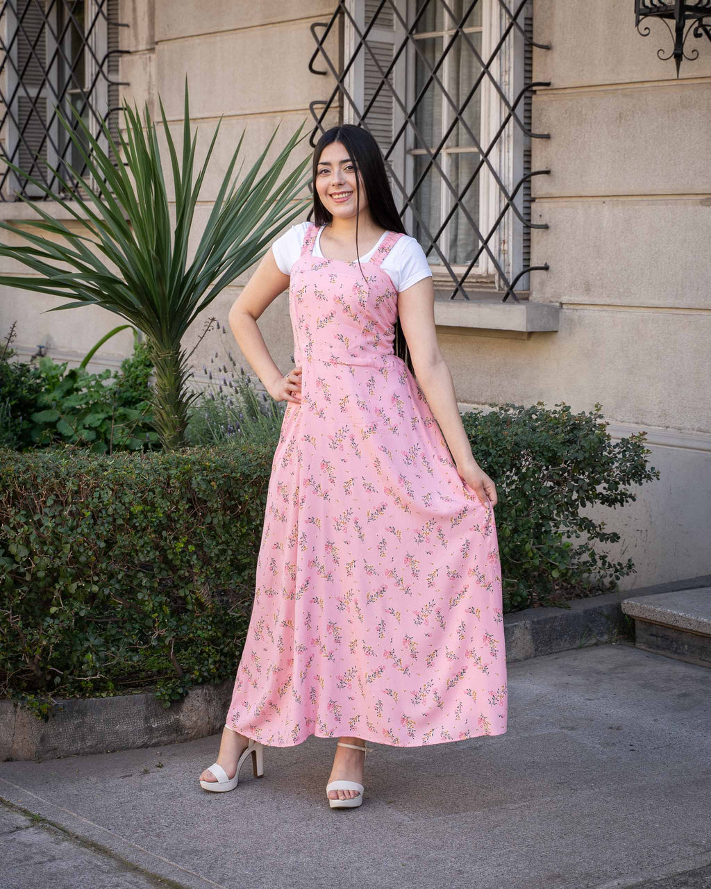 Vestido Bra4 Pabilos Rosado