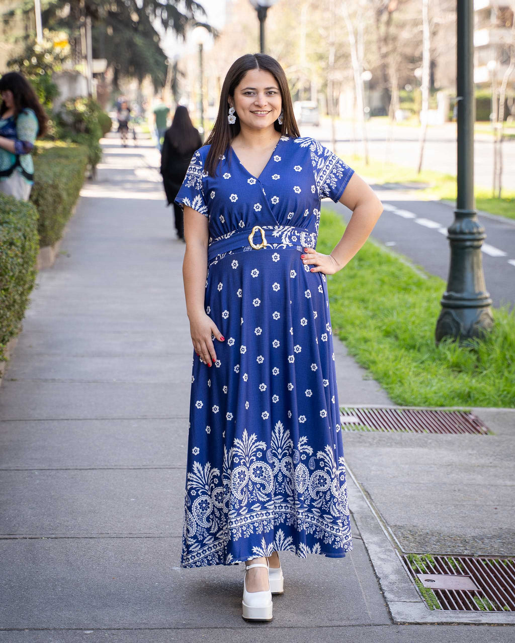 Vestido Bra4 Azul