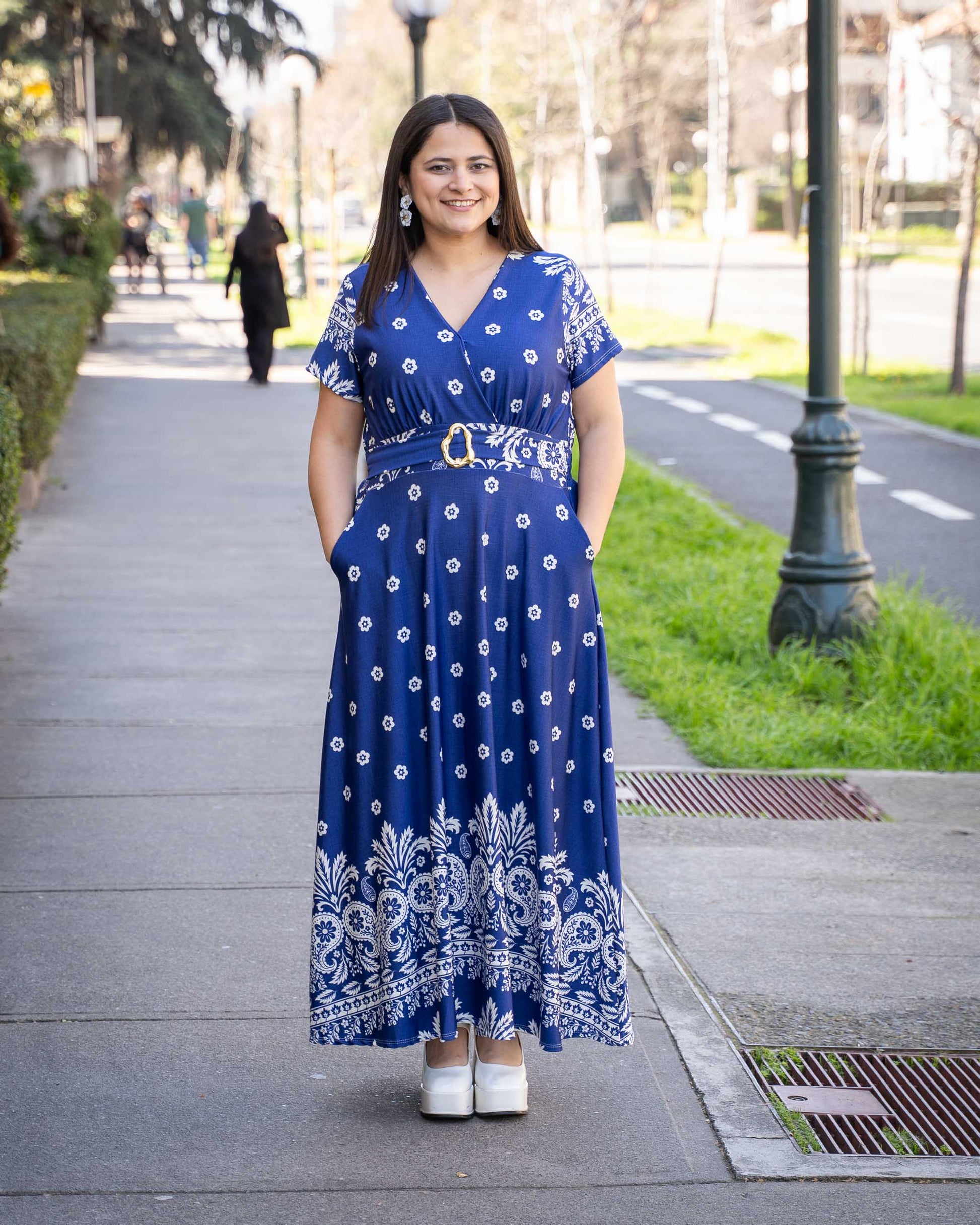 Vestido Bra4 Azul