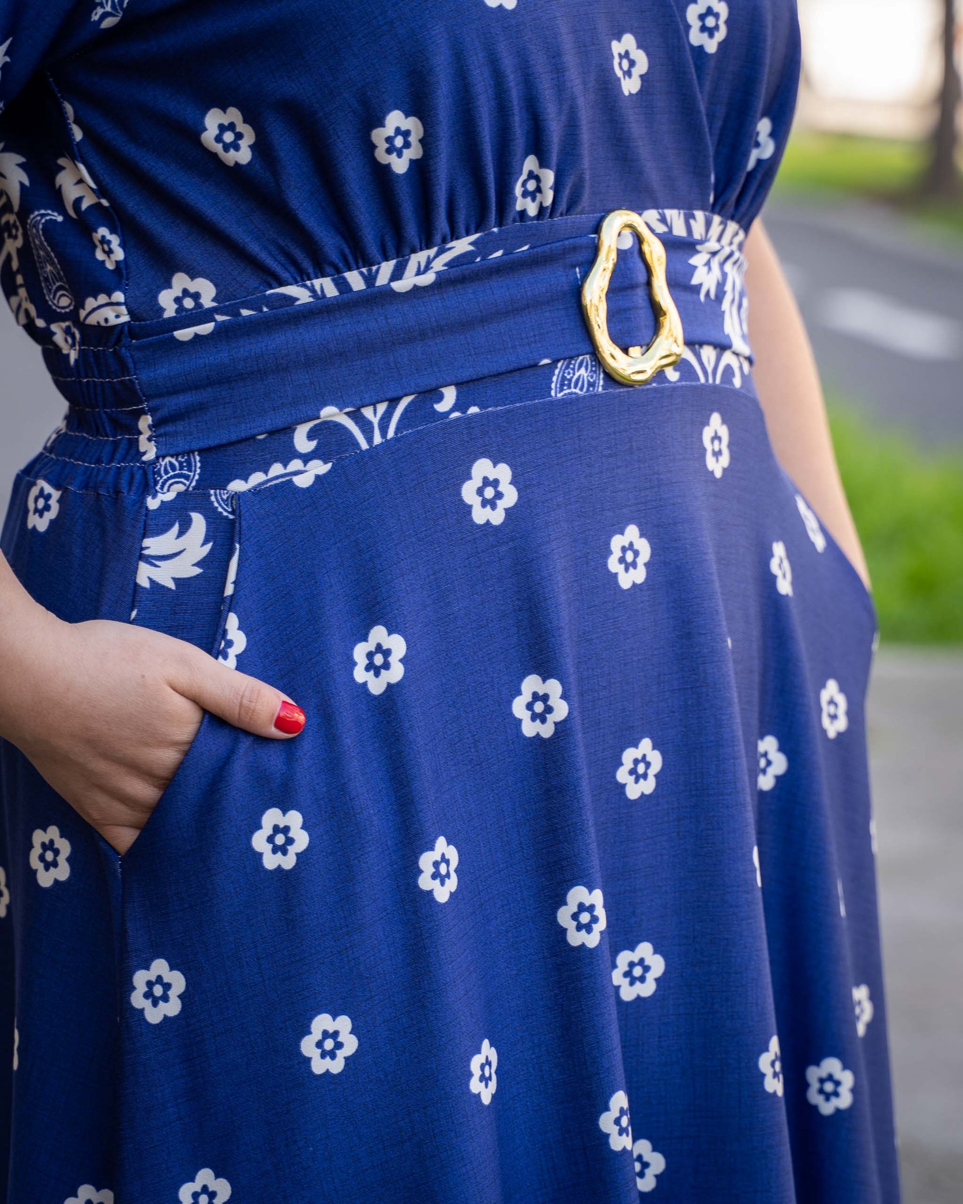 Vestido Bra4 Azul