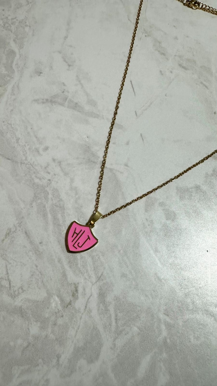 Collar HLJ rosado