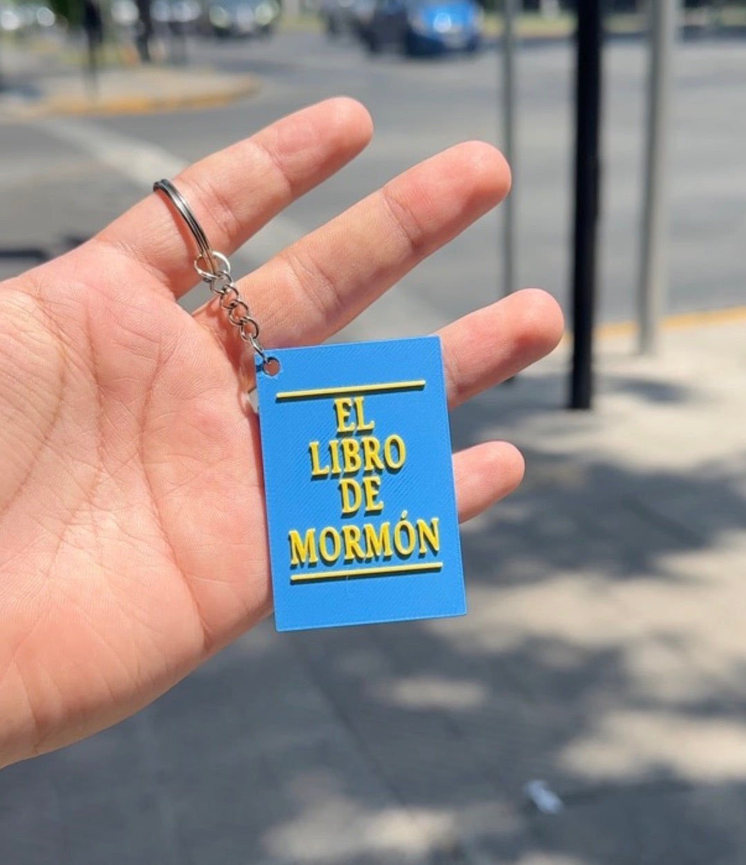 Llavero Libro de Mormon NFC