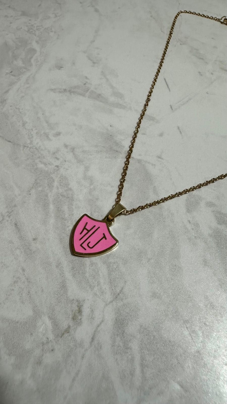 Collar HLJ rosado