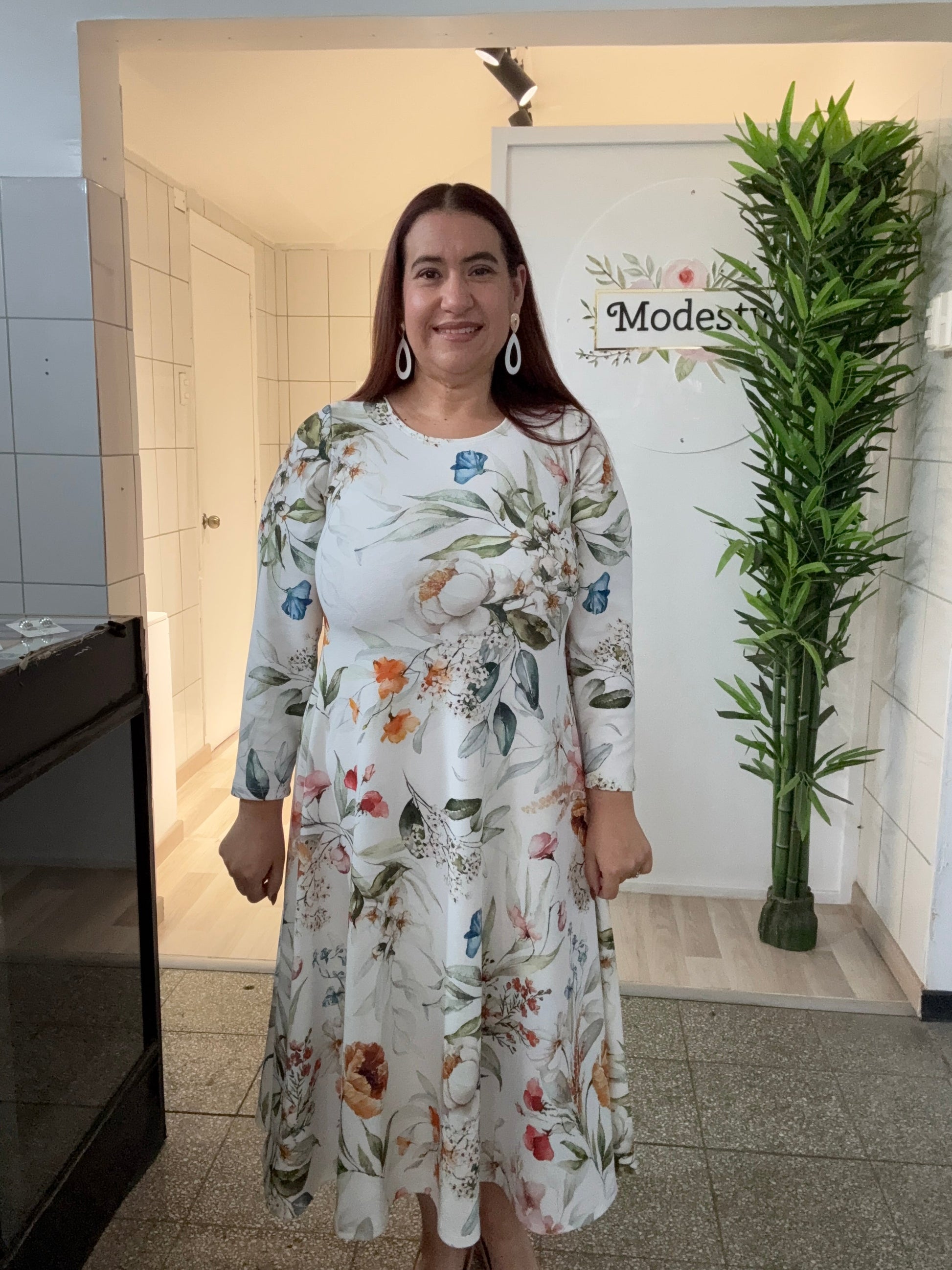 Vestido Godet Largo BFR