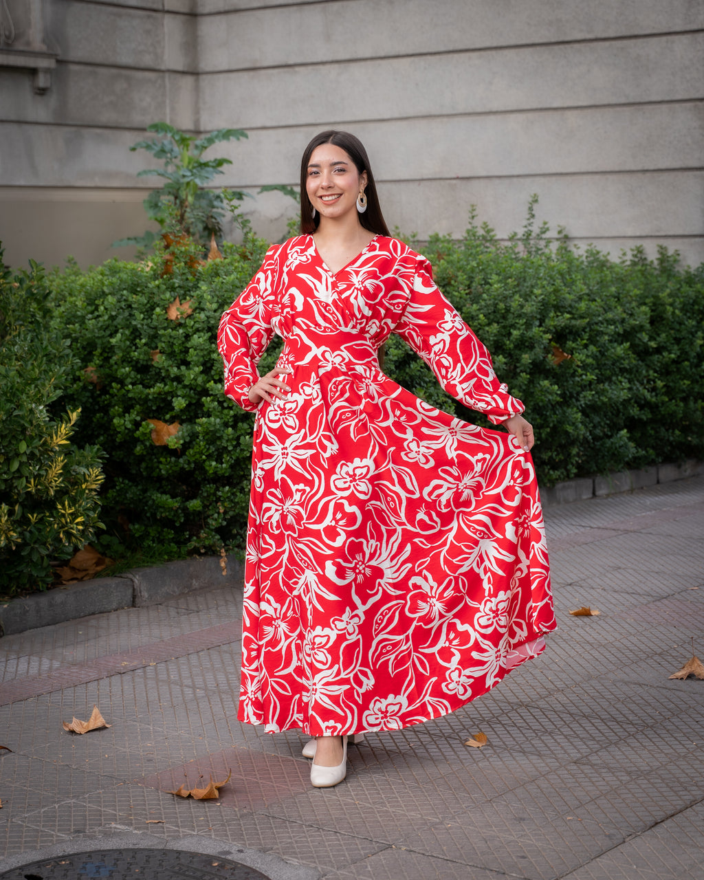 Vestido Europa Rojo