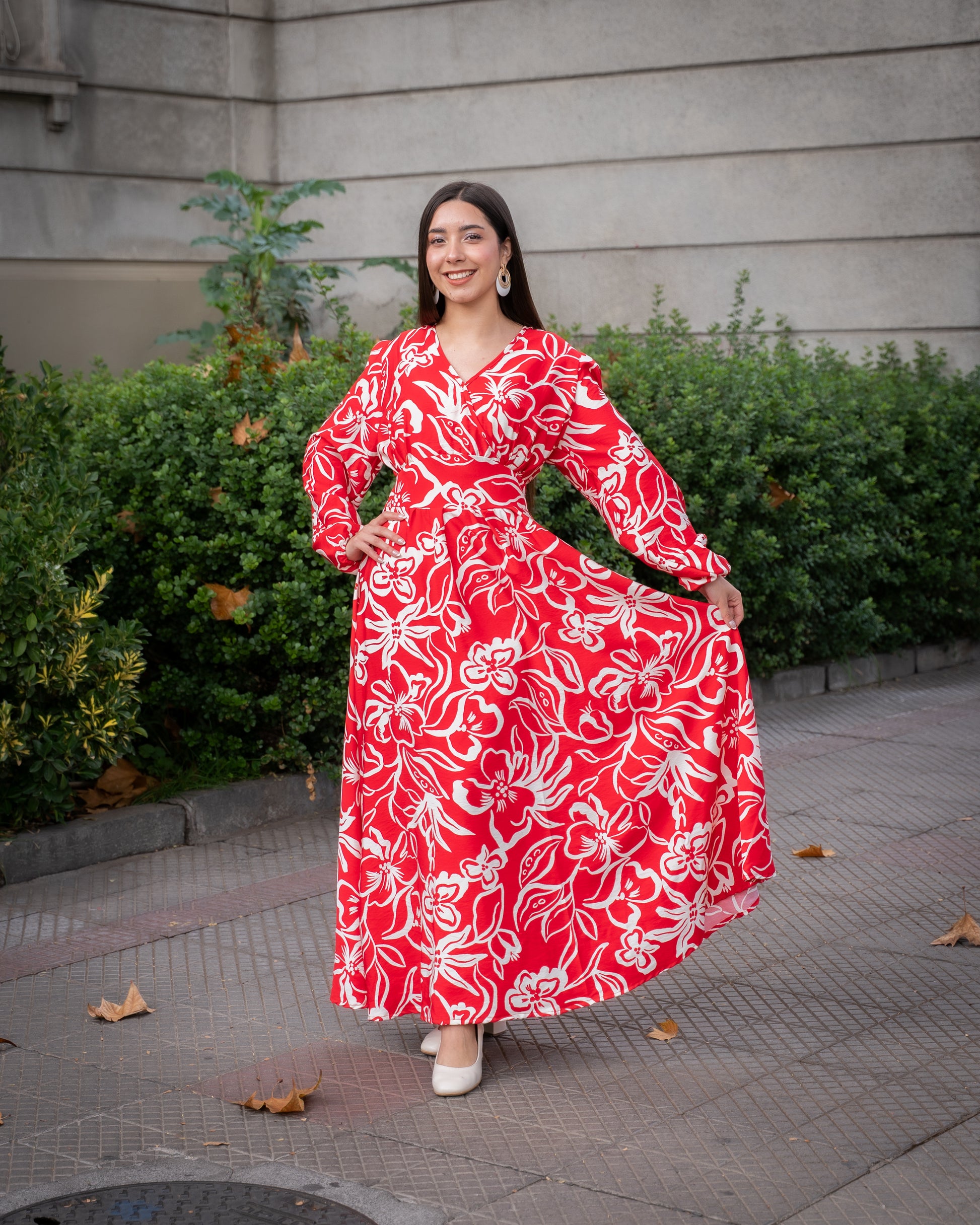 Vestido Europa Rojo