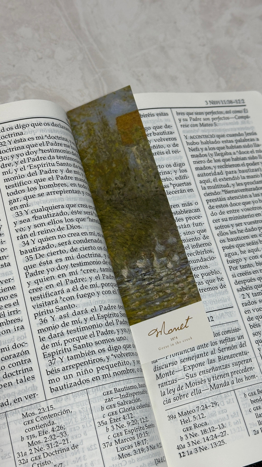 Marcapaginas Van Gogh/Monet