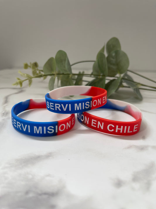 Pulsera Silicona Servi Mision En Chile
