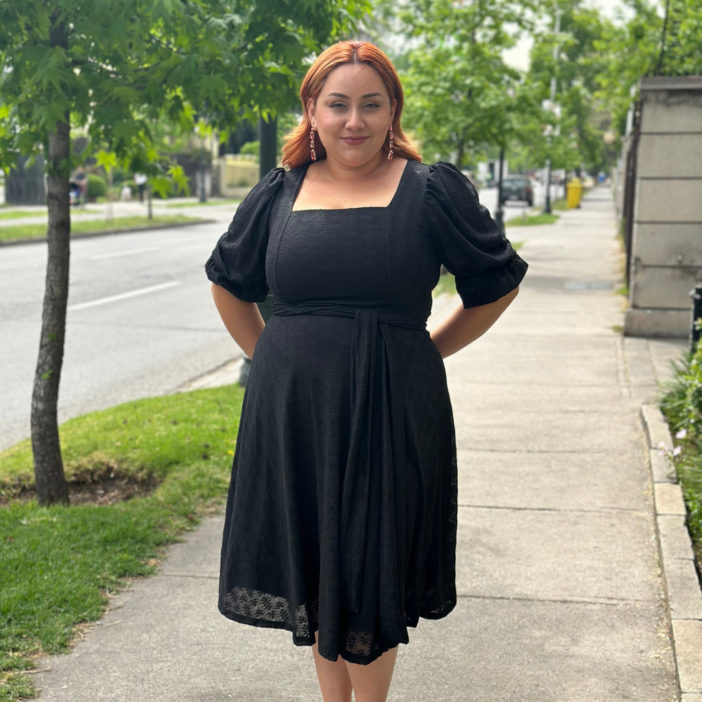 Vestido Bra2 Encaje Negro