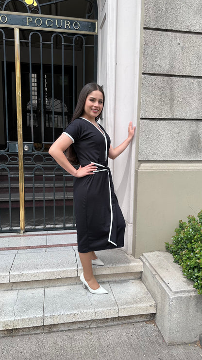Vestido Bra2 Negro Canuton Formal