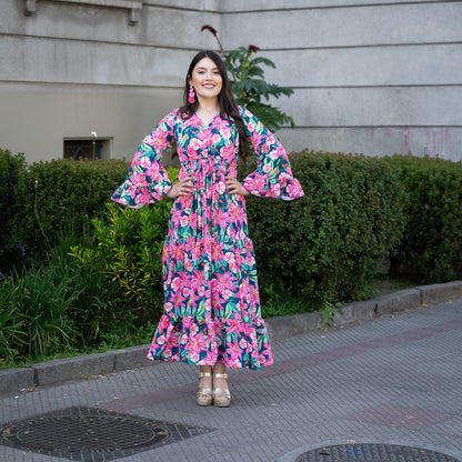 Vestido Italia Floreado VF