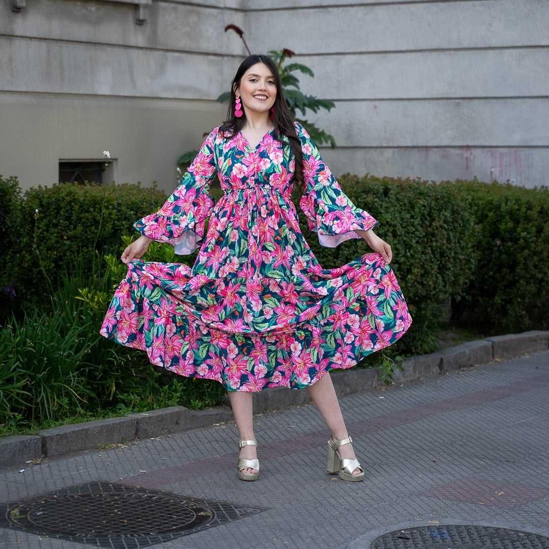 Vestido Italia Floreado VF