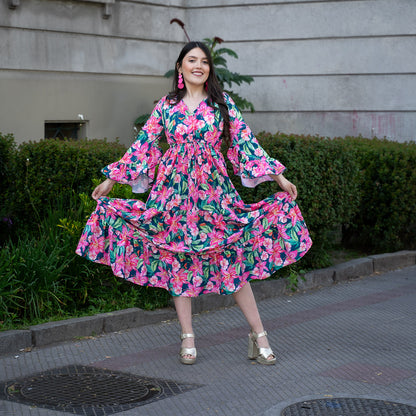 Vestido Italia Floreado VF